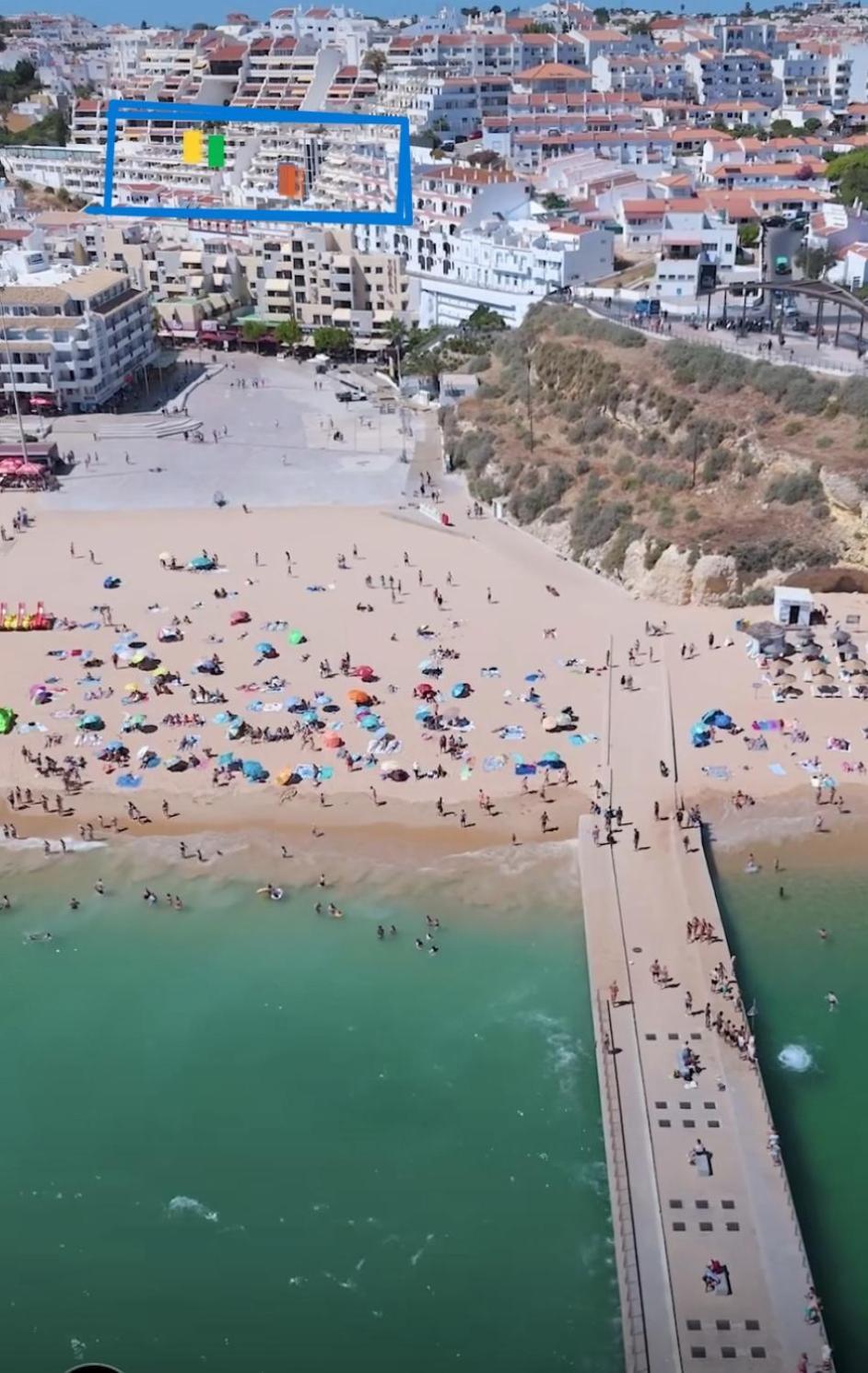 Duplex Sea View By Albufeira Holidays Eksteriør billede